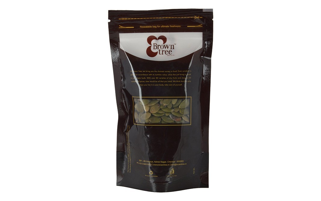Brown Tree Pumpkin Seeds Plain    Pack  250 grams